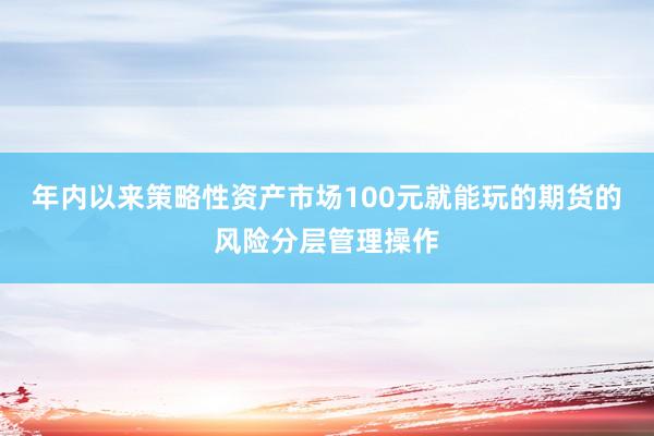 年内以来策略性资产市场100元就能玩的期货的风险分层管理操作