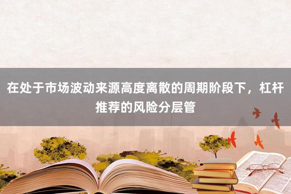 在处于市场波动来源高度离散的周期阶段下，杠杆推荐的风险分层管